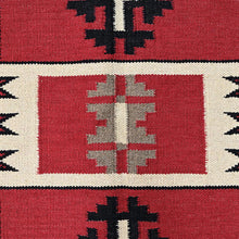 Load image into Gallery viewer, Hand-Woven Reversible Southwestern Design Handmade Kilim Rug (Size 5.3 X 6.10) Cwral-11820