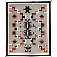 Load image into Gallery viewer, Hand-Woven Southwestern Design Flat Weave Handmade Kilim Rug (Size 12.2 X 14.8) Cwral-11841