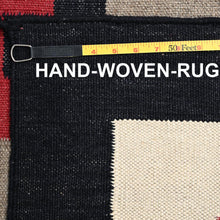Load image into Gallery viewer, Hand-Woven Southwestern Design Flat Weave Handmade Kilim Rug (Size 12.2 X 14.8) Cwral-11841