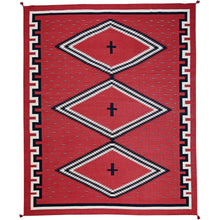 Load image into Gallery viewer, Hand-Woven Southwestern Design Flat Weave Handmade Kilim Rug (Size 12.1 X 14.9) Cwral-11844