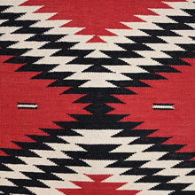 Load image into Gallery viewer, Hand-Woven Southwestern Design Flat Weave Handmade Kilim Rug (Size 12.1 X 14.9) Cwral-11844