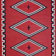 Load image into Gallery viewer, Hand-Woven Southwestern Design Flat Weave Handmade Kilim Rug (Size 12.1 X 14.9) Cwral-11844