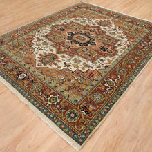 Load image into Gallery viewer, Hand-Knotted Traditional Design Oriental Handmade Wool Rug (Size 7.9 X 9.9) Cwral-11856