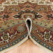 Load image into Gallery viewer, Hand-Knotted Traditional Design Oriental Handmade Wool Rug (Size 7.9 X 9.9) Cwral-11856