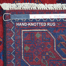Load image into Gallery viewer, Hand-Knotted Tribal Turkoman Design Oriental Handmade Wool Rug (Size 2.8 X 12.9) Cwral-11859
