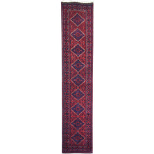 Load image into Gallery viewer, Hand-Knotted Tribal Turkoman Design Oriental Handmade Wool Rug (Size 2.8 X 12.9) Cwral-11862
