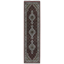 Load image into Gallery viewer, Hand-Knotted Traditional Mahi Design Oriental Handmade Silk/Wool Rug (Size 2.8 X 10.5) Cwral-11871
