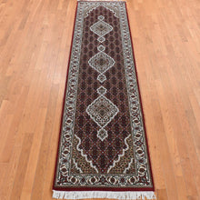 Load image into Gallery viewer, Hand-Knotted Traditional Mahi Design Oriental Handmade Silk/Wool Rug (Size 2.8 X 10.5) Cwral-11871