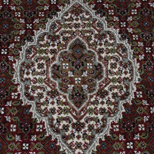 Load image into Gallery viewer, Hand-Knotted Traditional Mahi Design Oriental Handmade Silk/Wool Rug (Size 2.8 X 10.5) Cwral-11871