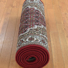 Load image into Gallery viewer, Hand-Knotted Traditional Mahi Design Oriental Handmade Silk/Wool Rug (Size 2.8 X 10.5) Cwral-11871