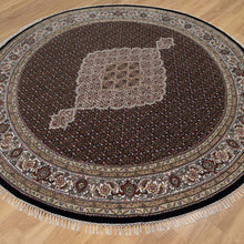 Load image into Gallery viewer, Hand-Knotted Traditional Mahi Design Oriental Handmade Silk/Wool Rug (Size 8.0 X 8.0) Cwral-11874