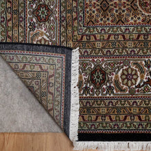 Load image into Gallery viewer, Hand-Knotted Traditional Mahi Design Oriental Handmade Wool/Silk  Rug (Size 8.10 X 12.5) Cwral-11880