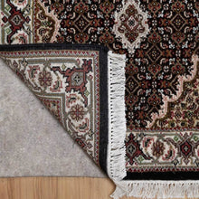 Load image into Gallery viewer, Hand-Knotted Traditional Mahi Design Oriental Handmade Silk/Wool Rug (Size 2.7 X 12.4) Cwral-11886