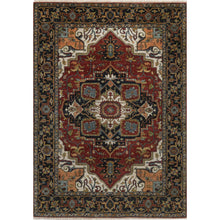 Load image into Gallery viewer, Hand-Knotted Fine Traditional Design Oriental Handmade Wool Rug (Size 5.0 X 7.1) Cwral-11889