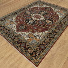 Load image into Gallery viewer, Hand-Knotted Fine Traditional Design Oriental Handmade Wool Rug (Size 7.8 X 10.3) Cwral-11892