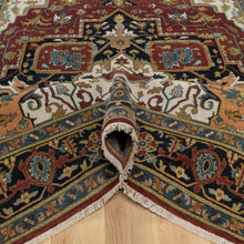 Load image into Gallery viewer, Hand-Knotted Fine Traditional Design Oriental Handmade Wool Rug (Size 7.8 X 10.3) Cwral-11892