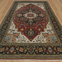 Load image into Gallery viewer, Hand-Knotted Fine Traditional Design Oriental Handmade Wool Rug (Size 9.10 X 14.4) Cwral-11895