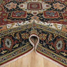 Load image into Gallery viewer, Hand-Knotted Fine Traditional Design Oriental Handmade Wool Rug (Size 9.10 X 14.4) Cwral-11895