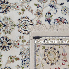 Load image into Gallery viewer, Hand-Knotted Fine Traditional Design Oriental Handmade Wool/Silk Rug (Size 6.0 X 9.1) Cwral-11898