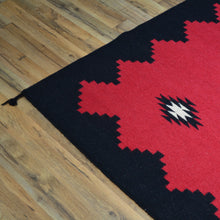 Load image into Gallery viewer, Hand-Woven Reversible Southwestern Design Handmade Kilim Rug (Size 9.9 X 12.1) Cwral-11904