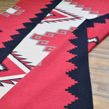 Load image into Gallery viewer, Hand-Woven Reversible Southwestern Design Handmade Kilim Rug (Size 9.9 X 12.1) Cwral-11904