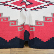 Load image into Gallery viewer, Hand-Woven Reversible Southwestern Design Handmade Kilim Rug (Size 9.9 X 12.1) Cwral-11904