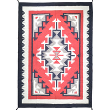 Load image into Gallery viewer, Hand-Woven Reversible Southwestern Design Handmade Kilim Rug (Size 10.1 X 13.9) Cwral-11907