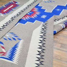 Load image into Gallery viewer, Hand-Woven Reversible Southwestern Design Handmade Kilim Rug (Size 10.1 X 14.0) Cwral-11910