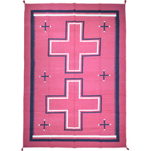 Load image into Gallery viewer, Hand-Woven Reversible Southwestern Design Handmade Kilim Rug (Size 10.2 X 13.11) Cwral-11913