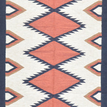 Load image into Gallery viewer, Hand-Woven Reversible Southwestern Design Handmade Kilim Rug (Size 5.2 X 7.2) Cwral-11925