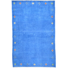 Load image into Gallery viewer, Hand-Knotted Contemporary Design Oriental Handmade Wool Rug (Size 4.1 X 6.3) Cwral-11928