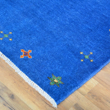 Load image into Gallery viewer, Hand-Knotted Contemporary Design Oriental Handmade Wool Rug (Size 4.1 X 6.3) Cwral-11928