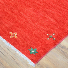 Load image into Gallery viewer, Hand-Knotted Contemporary Design Oriental Handmade Wool Rug (Size 4.1 X 6.3) Cwral-11934