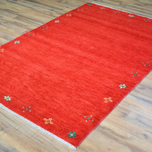 Load image into Gallery viewer, Hand-Knotted Contemporary Design Oriental Handmade Wool Rug (Size 4.1 X 6.3) Cwral-11934