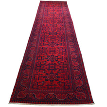 Load image into Gallery viewer, Hand-Knotted Turkoman Tribal Design Oriental Handmade Wool Rug (Size 2.8 X 13.0) Cwral-11940