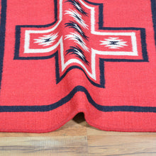 Load image into Gallery viewer, Hand-Woven Reversible Southwestern Design Handmade Kilim Rug (Size 2.8 X 12.0) Cwral-11946