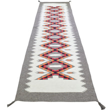 Load image into Gallery viewer, Hand-Woven Reversible Southwestern Design Handmade Kilim Rug (Size 2.8 X 11.10) Cwral-11949