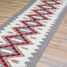 Load image into Gallery viewer, Hand-Woven Reversible Southwestern Design Handmade Kilim Rug (Size 2.8 X 11.10) Cwral-11949