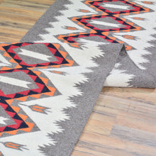 Load image into Gallery viewer, Hand-Woven Reversible Southwestern Design Handmade Kilim Rug (Size 2.8 X 11.10) Cwral-11949