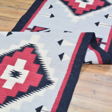 Load image into Gallery viewer, Hand-Woven Reversible Southwestern Design Handmade Kilim Rug (Size 2.8 X 10.3) Cwral-11952