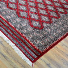 Load image into Gallery viewer, Hand-Knotted Jaldar Bokhara Design Oriental Handmade Wool Rug (Size 10.2 X 13.9) Cwral-11964