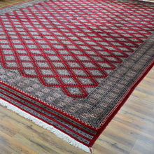 Load image into Gallery viewer, Hand-Knotted Jaldar Bokhara Design Oriental Handmade Wool Rug (Size 10.2 X 13.9) Cwral-11964
