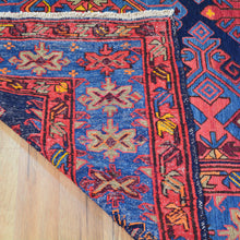 Load image into Gallery viewer, Hand-Woven Vintage Russian Soumak Kazak Design Handmade Rug (Size 5.11 X 11.4) Cwral-11967