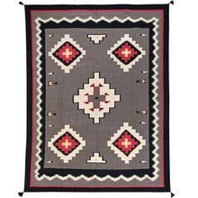 Load image into Gallery viewer, Hand-Woven Reversible Southwestern Design Handmade Kilim Rug (Size 9.2 X 12.2) Cwral-11979