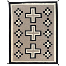 Load image into Gallery viewer, Hand-Woven Reversible Southwestern Design Handmade Kilim Rug (Size 9.2 X 11.10) Cwral-11985