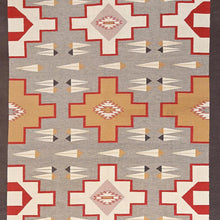 Load image into Gallery viewer, Hand-Woven Reversible Southwestern Design Handmade Kilim Rug (Size 9.3 X 11.11) Cwral-11991
