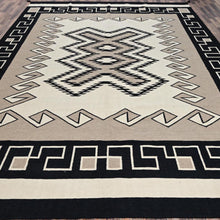 Load image into Gallery viewer, Hand-Woven Reversible Southwestern Design Handmade Kilim Rug (Size 12.0 X 14.5) Cwral-11994