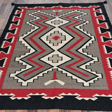 Load image into Gallery viewer, Hand-Woven Reversible Southwestern Design Handmade Kilim Rug (Size 5.3 X 6.9) Cwral-12006