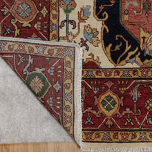 Load image into Gallery viewer, Hand-Knotted Traditional Heriz Design Oriental Handmade Wool Rug (Size 8.0 X 10.2) Cwral-12024