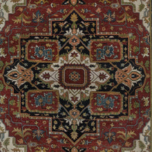 Load image into Gallery viewer, Hand-Knotted Traditional Heriz Design Oriental Handmade Wool Rug (Size 7.8 X 10.0) Cwral-12027
